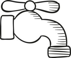 Big Tap Outline Svg Vector, Free Vectors File